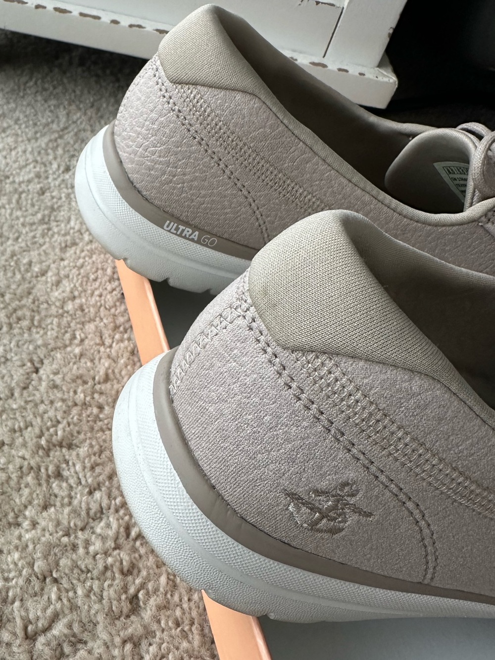 Skechers GOwalk Boat Shoes – Taupe/Nude | Lightweight & Comfy - Picture 5 of 7